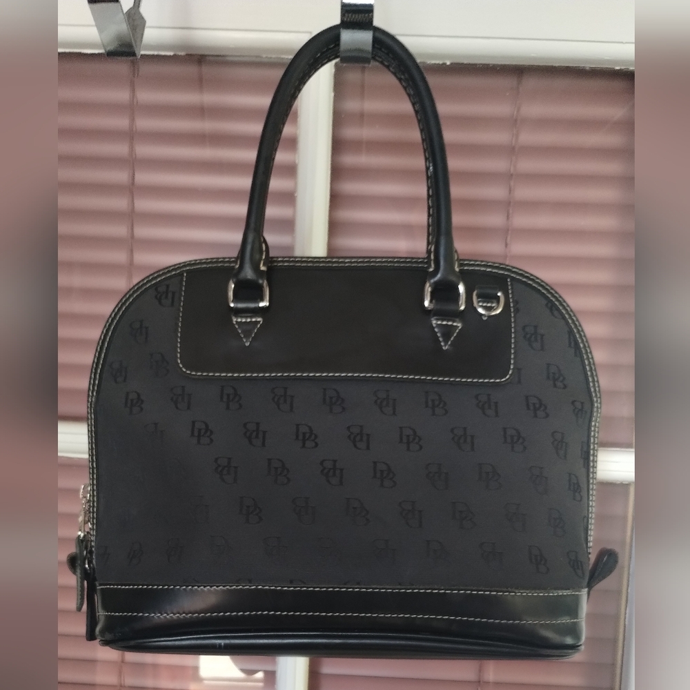 Dooney and Bourke Signature Canvas Handbag/Shoulder Bag